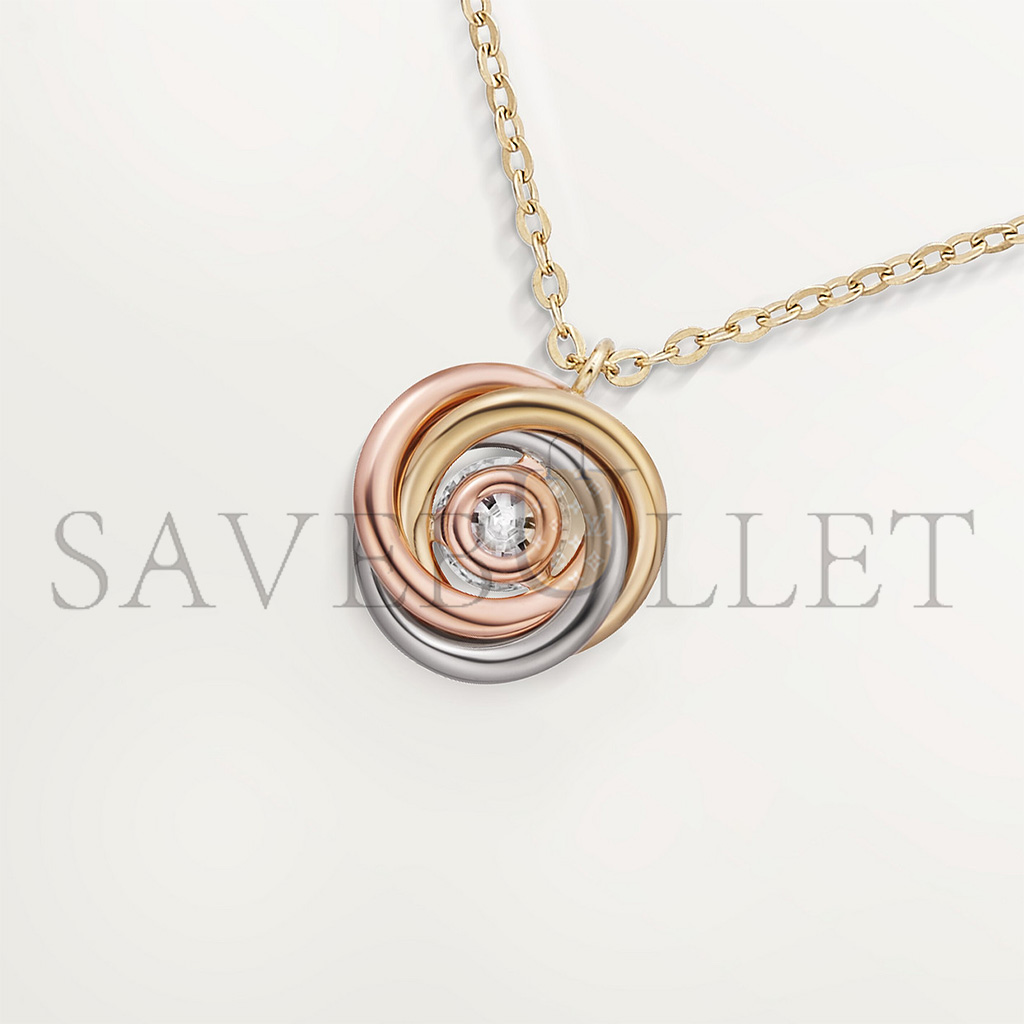 ca*t*er trinity pendant, brilliant-cut Di*m*nd, paved b7224807